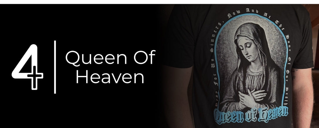 Banner: Queen of Heaven Catholic Tee