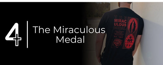 Banner: The Miraculous Medal Catholic Tee