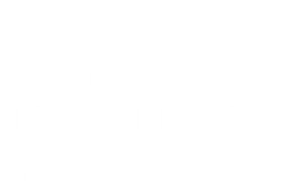 Threads 4 Catholics main Logo in white